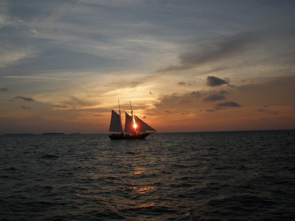 key west florida, sunset, schooner-2334861.jpg